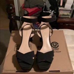 Stuart Weitzman Black Sandals